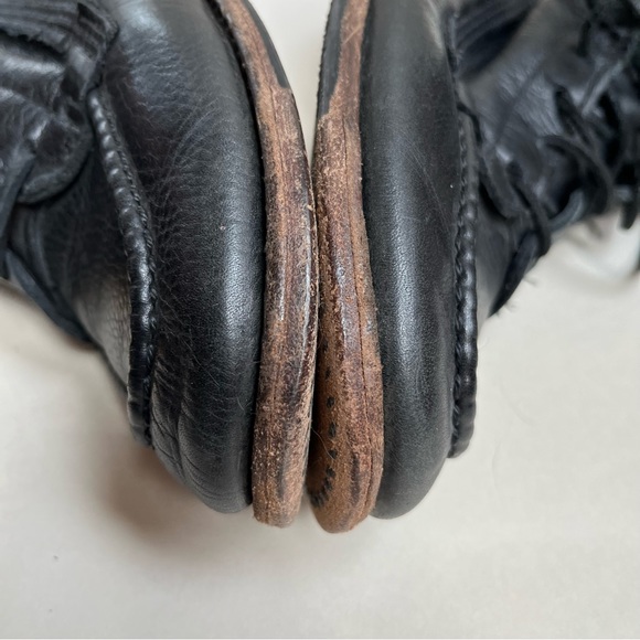 Walkover Vintage Brand, Leather Ankle Boot, made in the USA Black, Men's size 9 - Picture 12 of 14